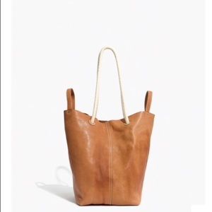 Madewell convertible leather tote